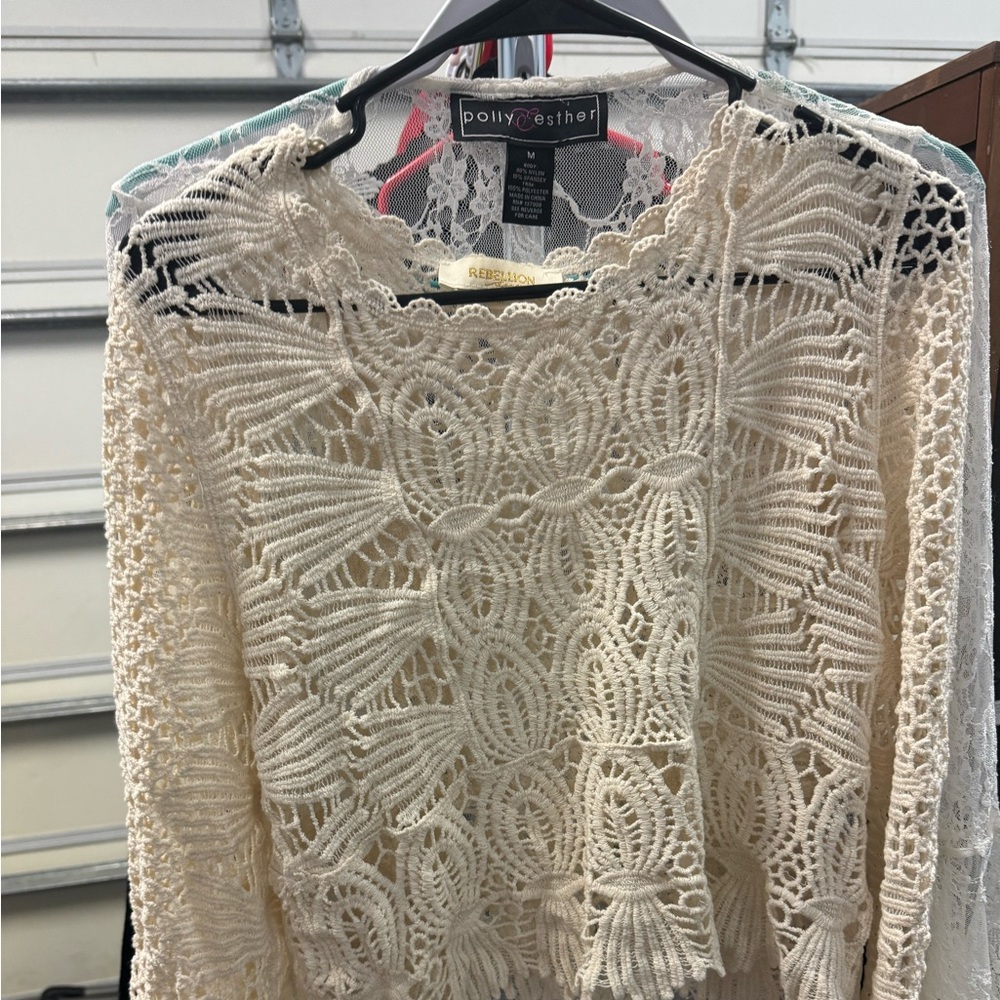 Crocheted top